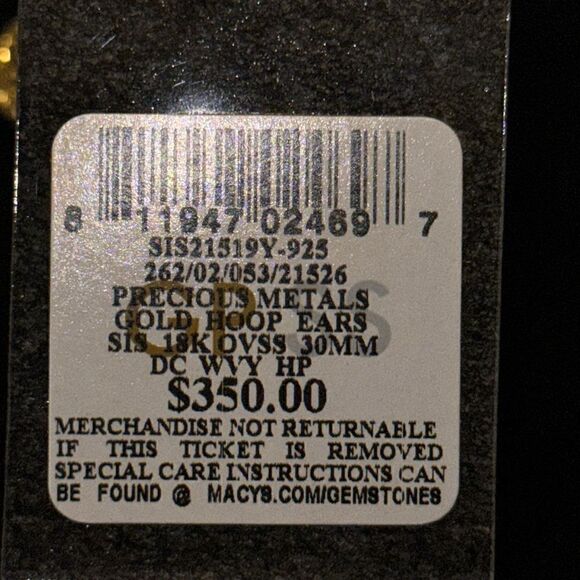 Simone I. Smith Textured Twist Hoop Earrings in 18k Gold Over Sterling Silver - Picture 3 of 3